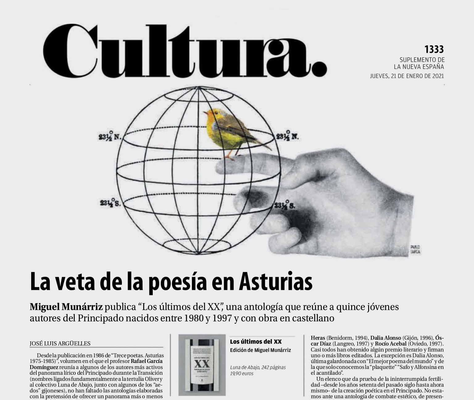 La veta de la poesía en Asturias