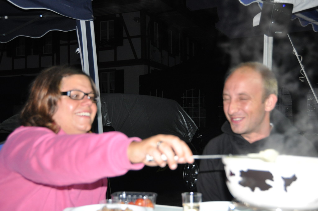 Traditionelles Fondue