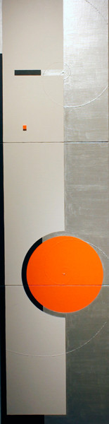 SUPER FINE 1    318mm×1230mm   F6×3   Acrylic, wood   2015