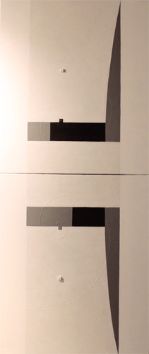 NEXT START 1    455mm×1060mm  F10×2   Acrylic, wood   2014