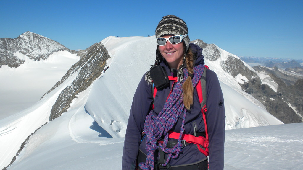 Gipfelfreude auf dem Piz Palü