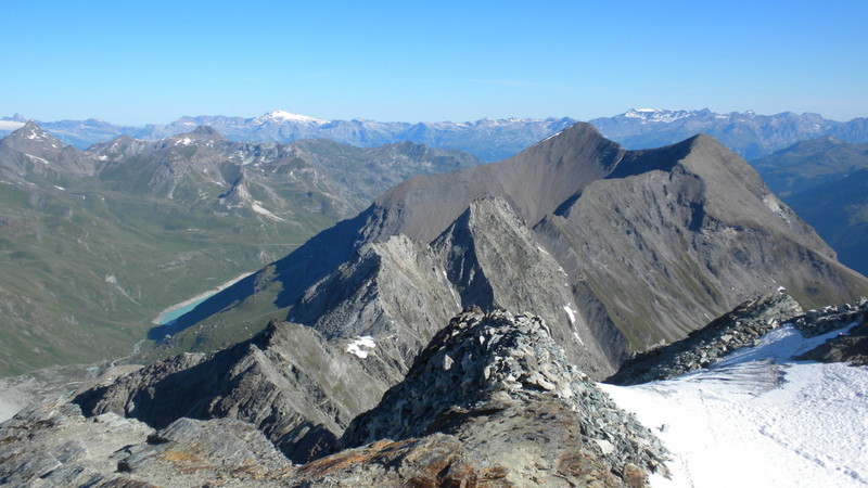 Blick nach Norden, Pointe de Sorebois