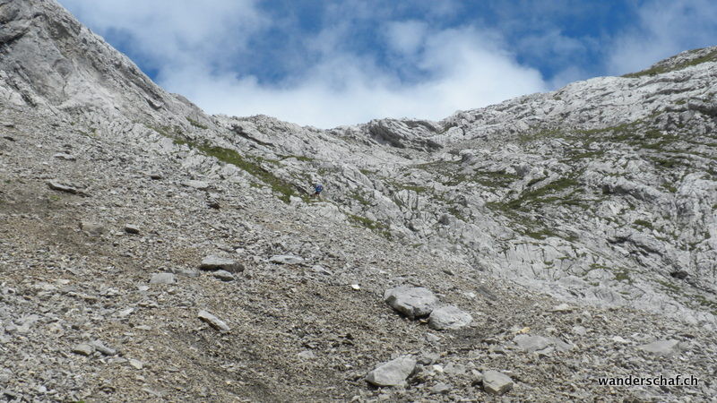 Wiederaufstieg zum Jöchli