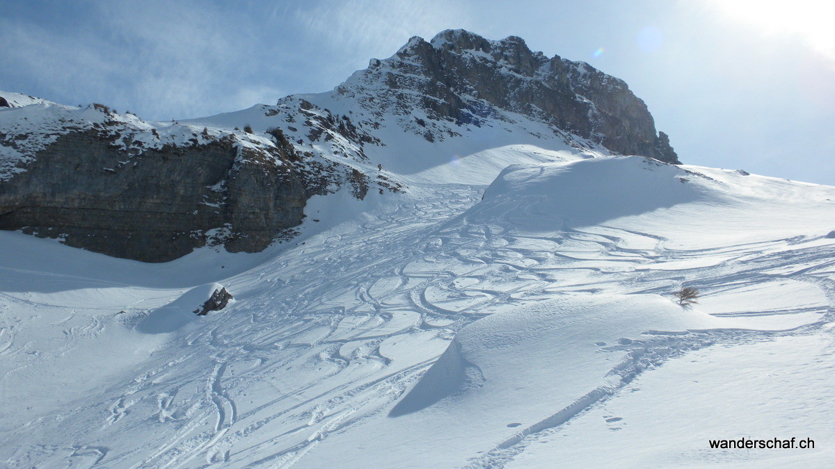 unsere Abfahrtsroute zum Spilauersee