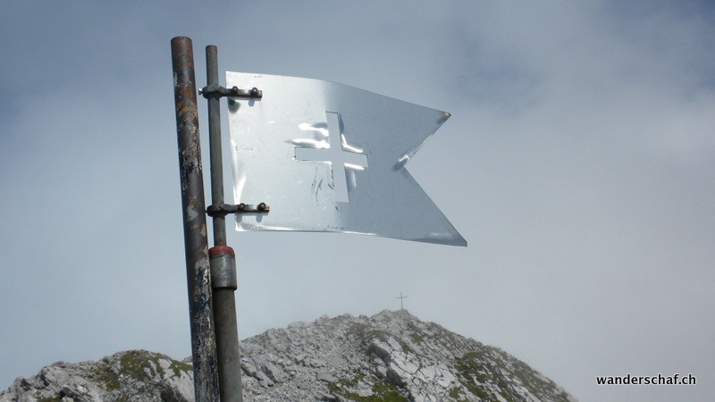 Wildhuser Schafberg Vorgipfel und im Hintergrund der Hauptgipfel