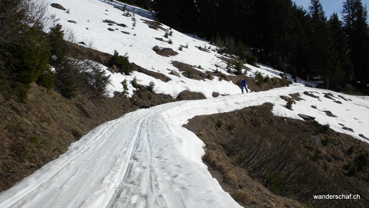 weiter geht's zur Bergstation La Marnèche