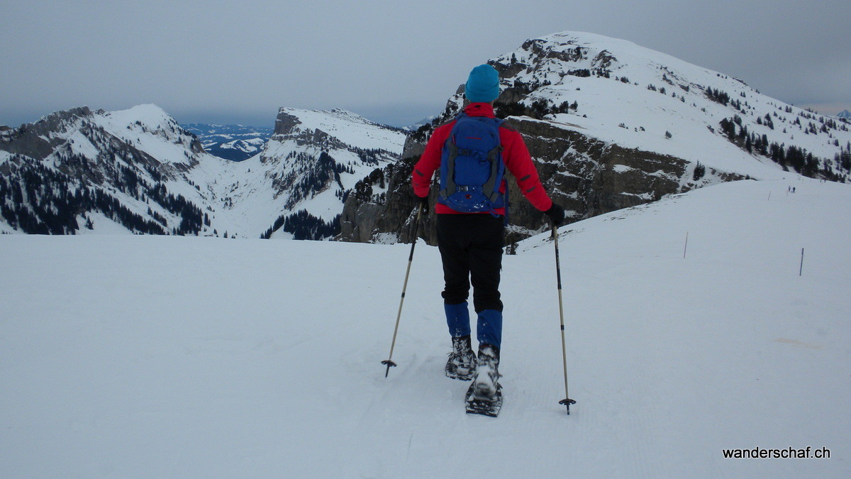 unterwegs Richtung Burgfeldstand