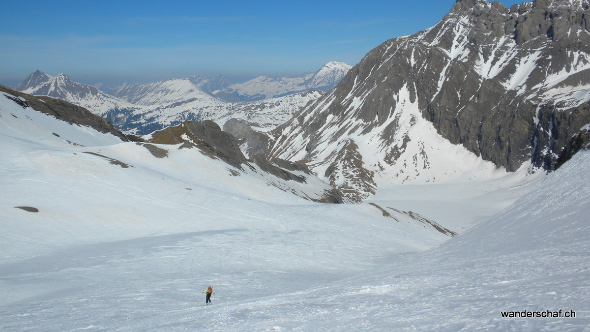Abfahrt durch das Rottal....gar nicht so einfach...
