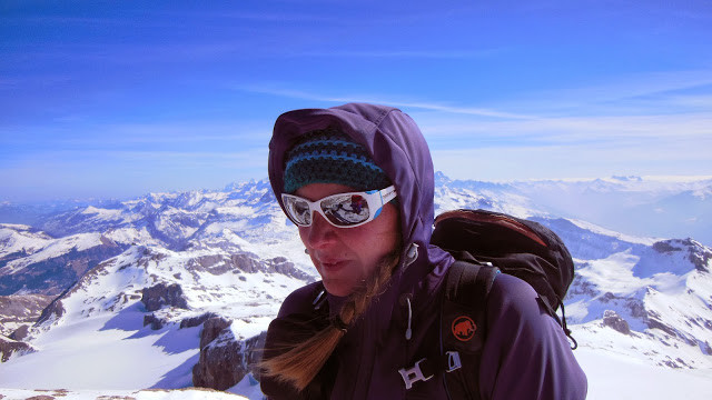 der Föhn bläst uns um die Ohren.....brrrrr!