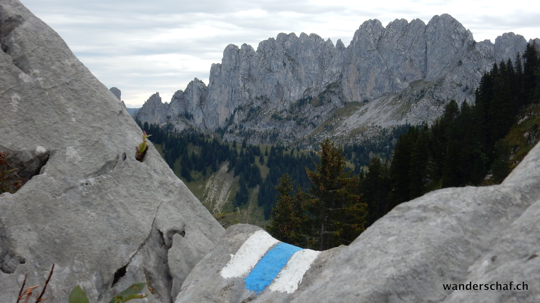 Blick zu den Gastlosen