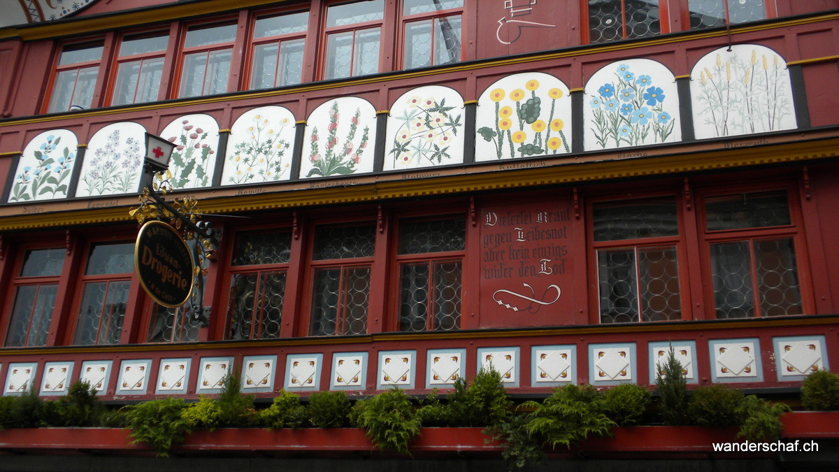 Ankunft in Appenzell