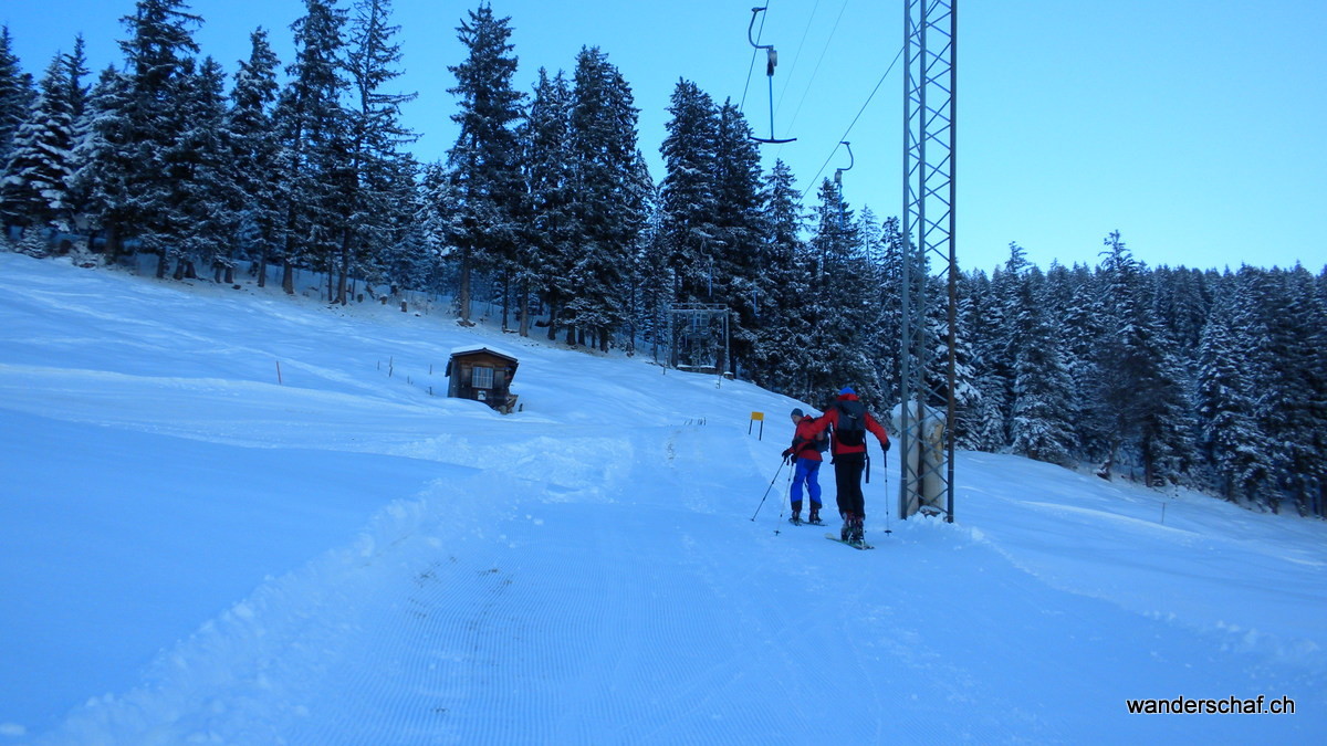 doch no d'obe acho ;o)....auch wenn der Lift nicht in Betrieb ist!
