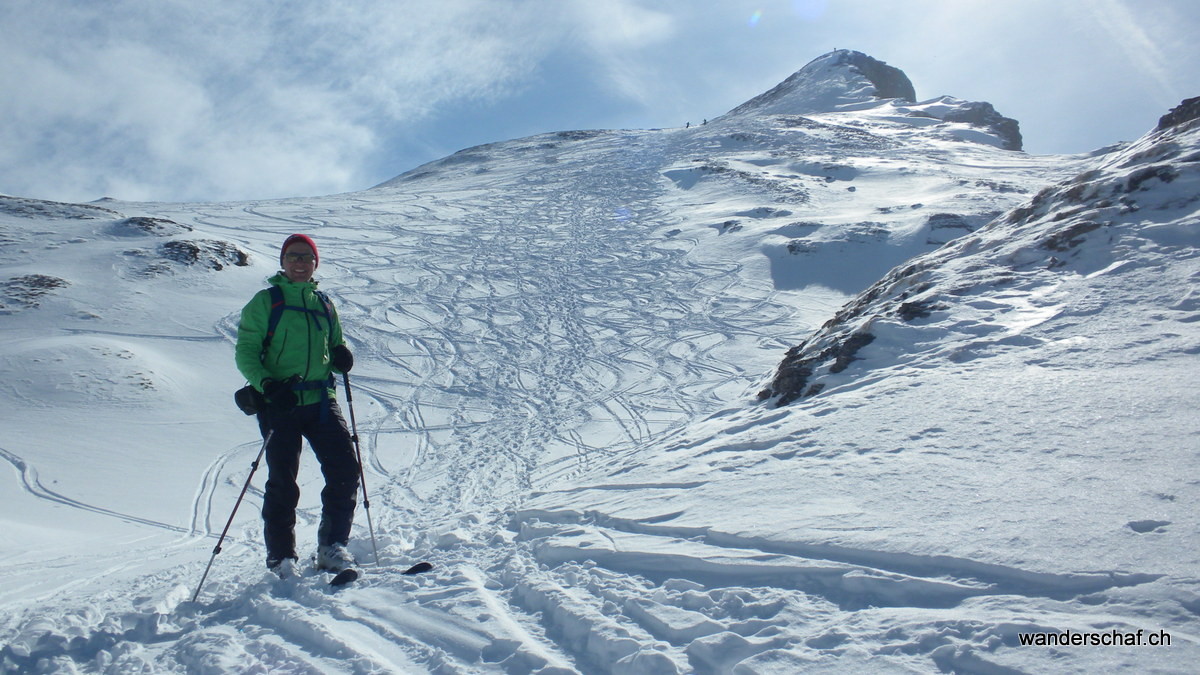 wir haben noch etwas Platz gefunden doch Schnee täte gut