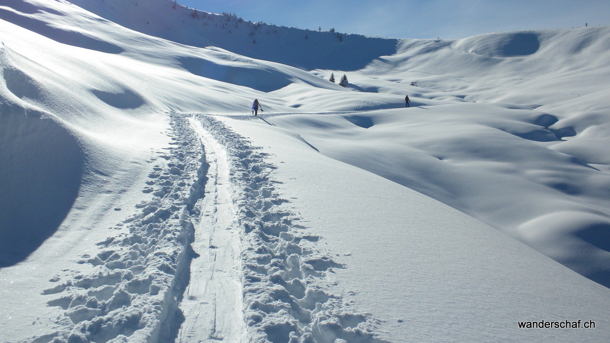 Aufstieg zur Alp Engel