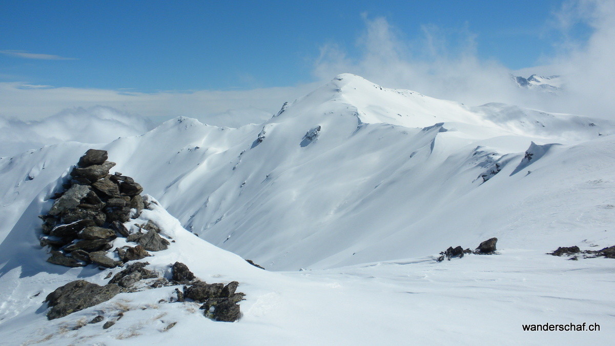 Blick zum Piz Minschuns