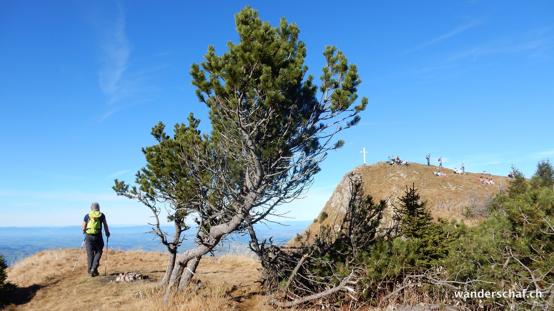 heute ist dieser Gipfel sehr gut besucht
