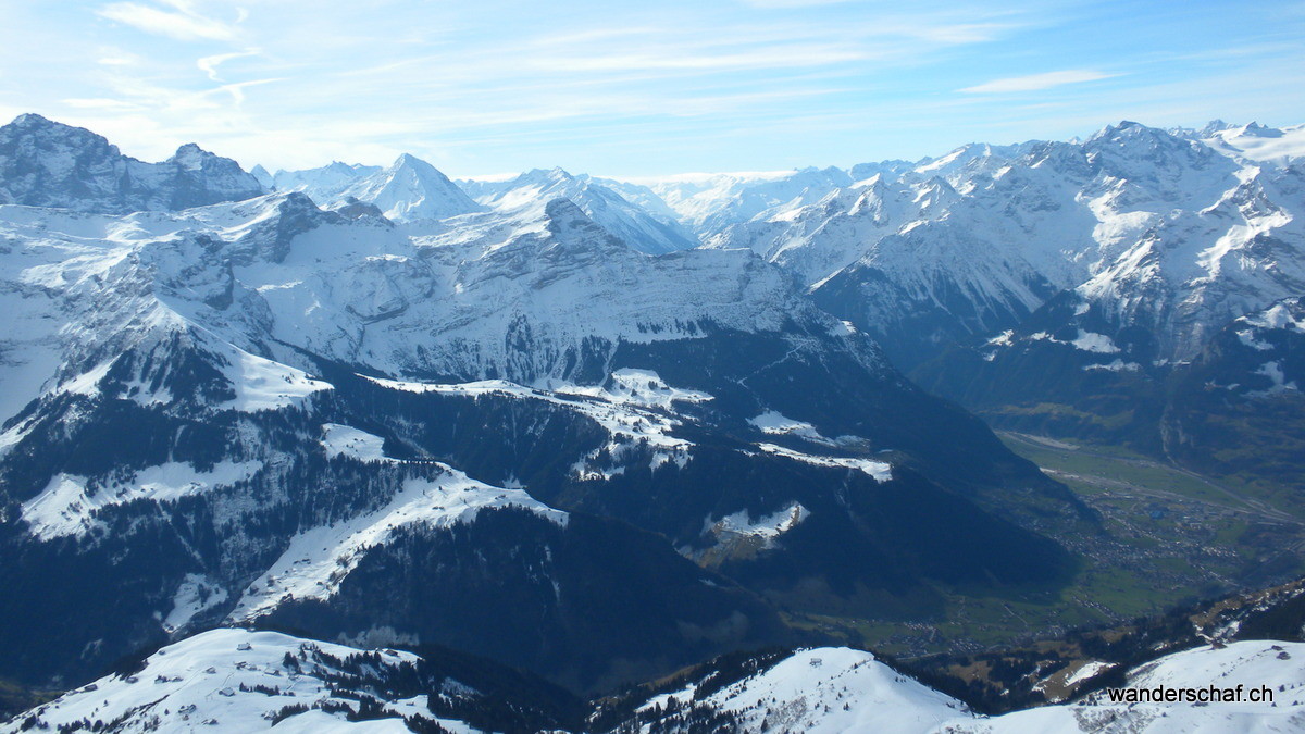 Blick Richtung Süden