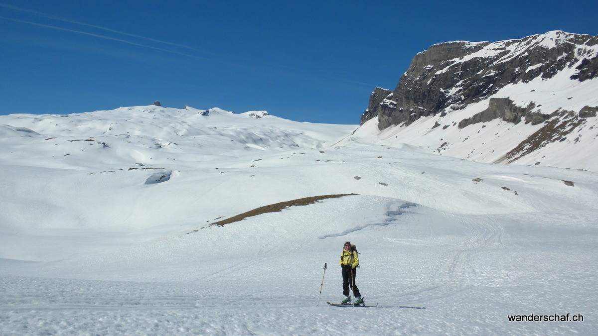 Blick zurück Richtung Sommet des Diablerets