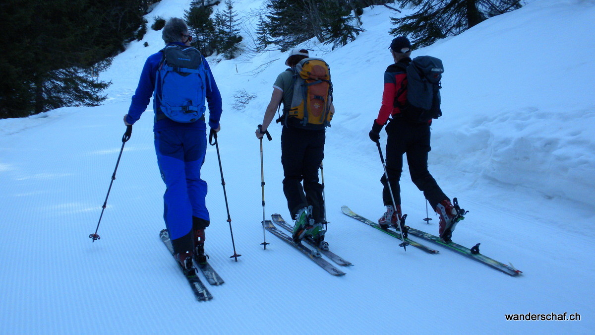 im Aufstieg Richtung Lac Retaud