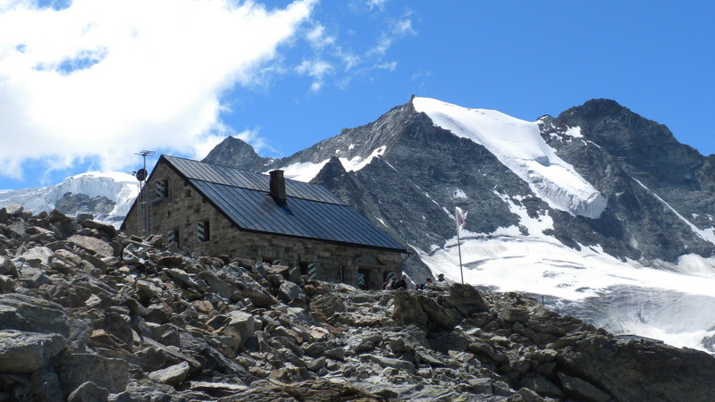Blick zurück zur Cabane de Moiry