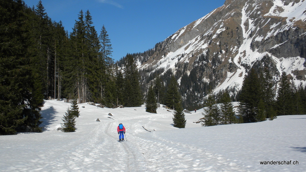 Abfahrt Richtung Iffigenalp