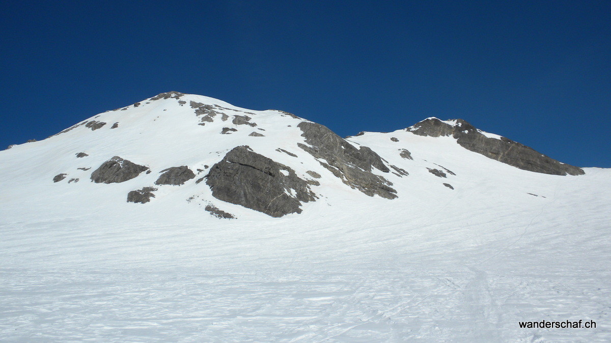 das Wildhorn ist in Sicht