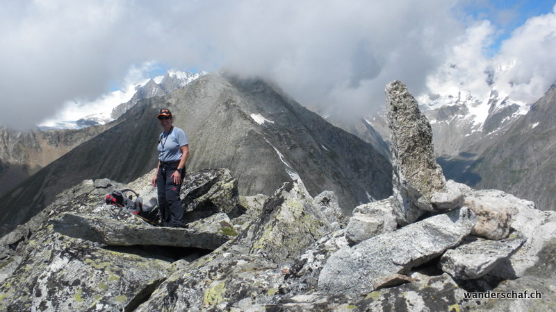 auf dem höheren Gärsthorngipfel