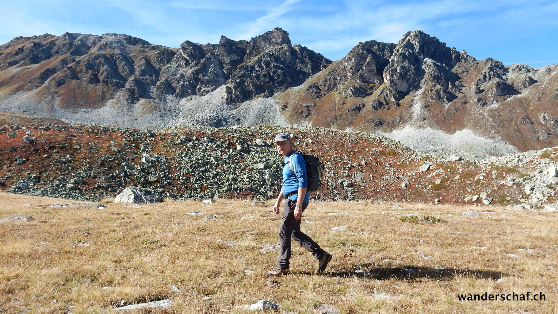 die Spitzen der Pointes de Nava