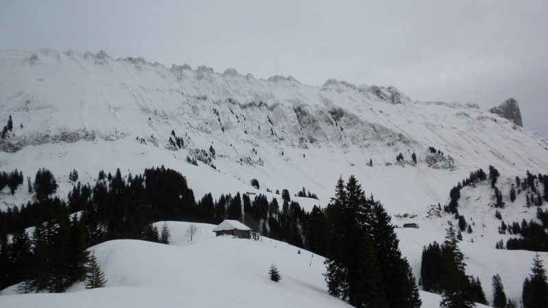 schon etwas näher an der Schratte