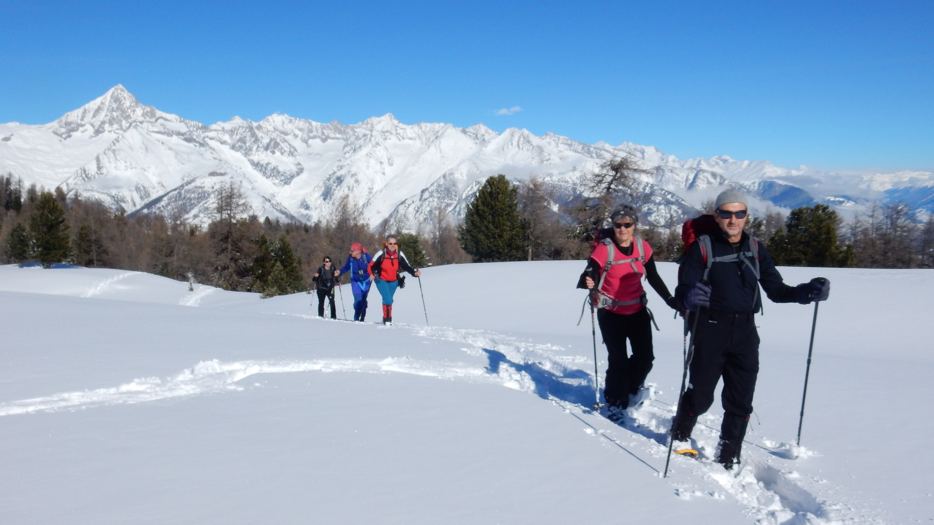 Ankunft auf dem Stand