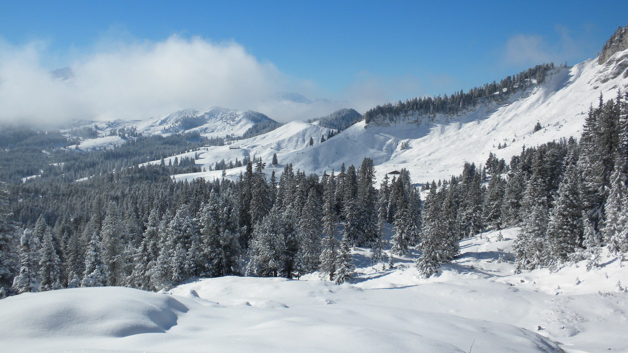 Unterwegs Richtung Ällgäuli