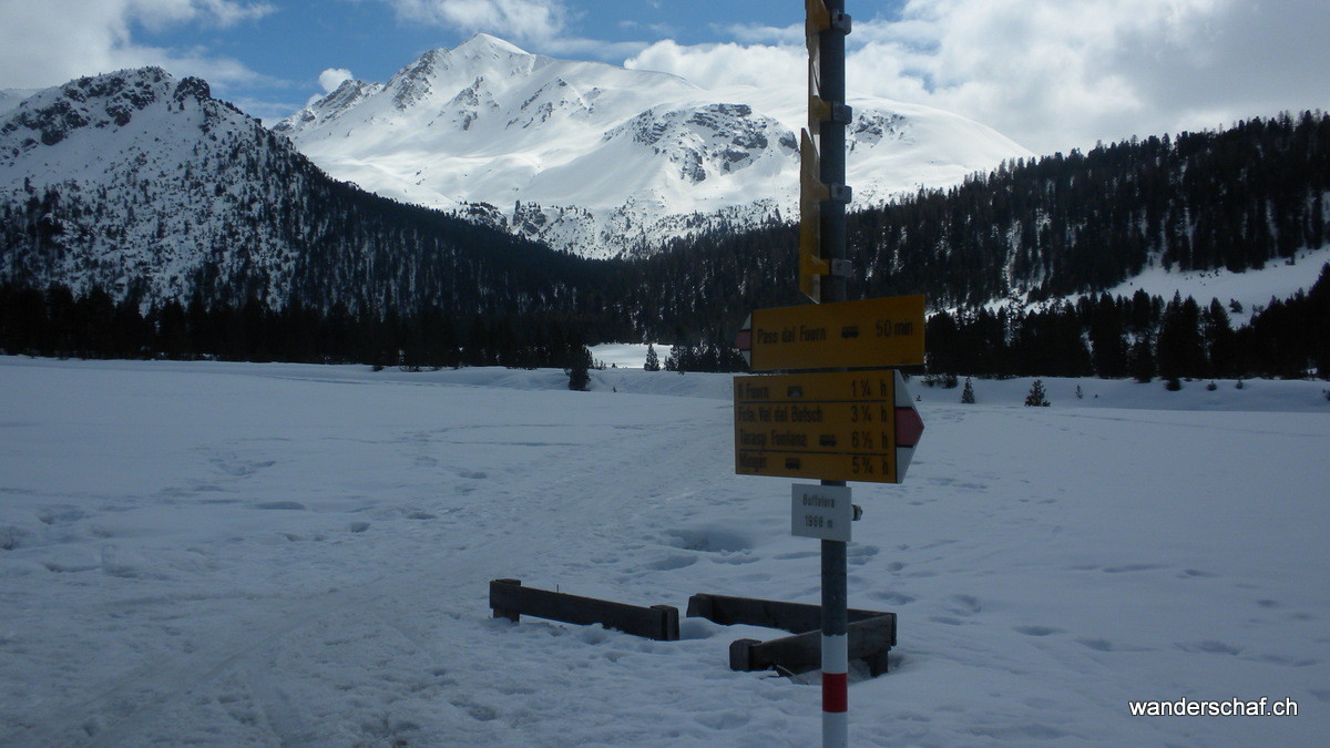 von Buffalora aus gesehen