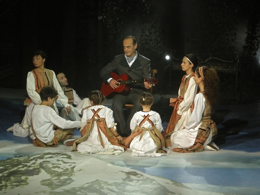 Probe des Stücks "The Sound of Music"