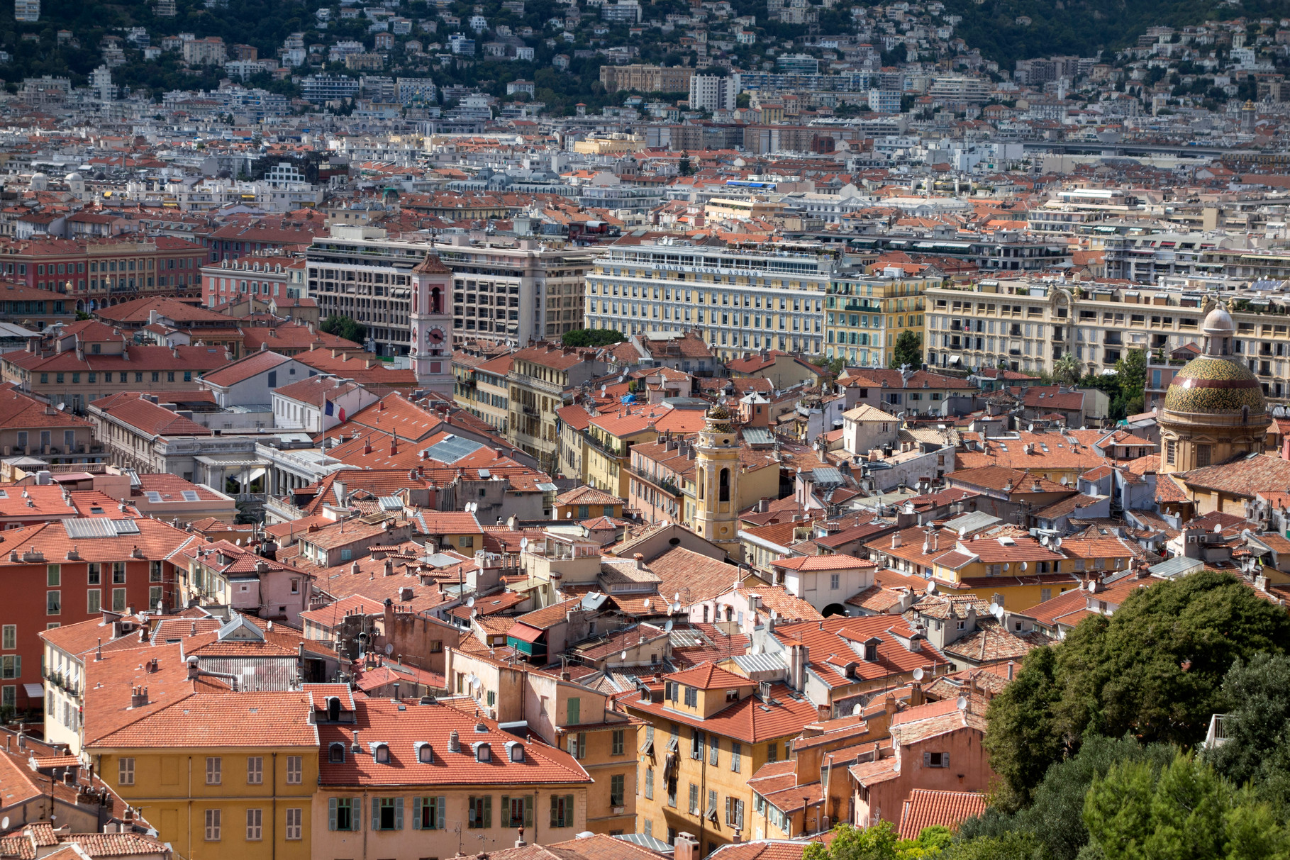 Blick auf Altstadt und Neustadt