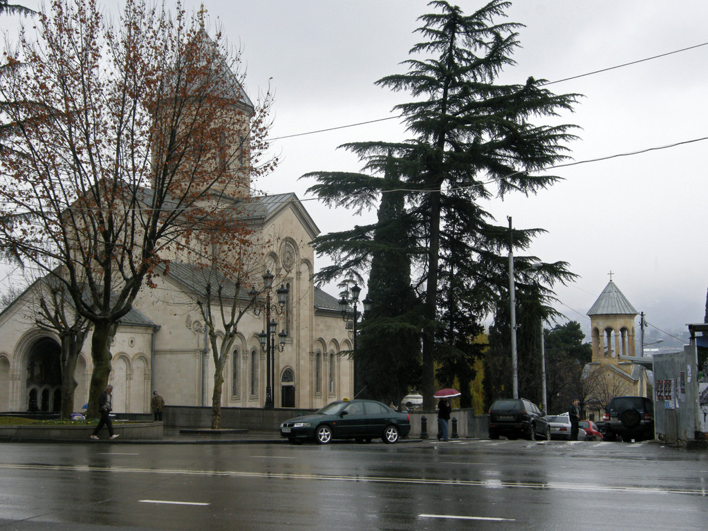 Kashveti Kirche am Rustaveli Boulevard