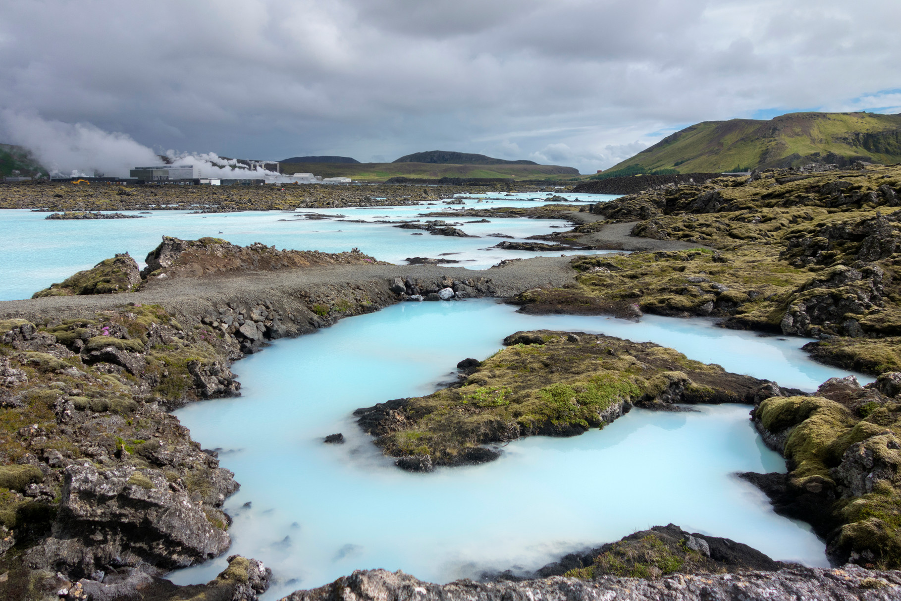 Thermalkraftwerk an der Blauen Lagune