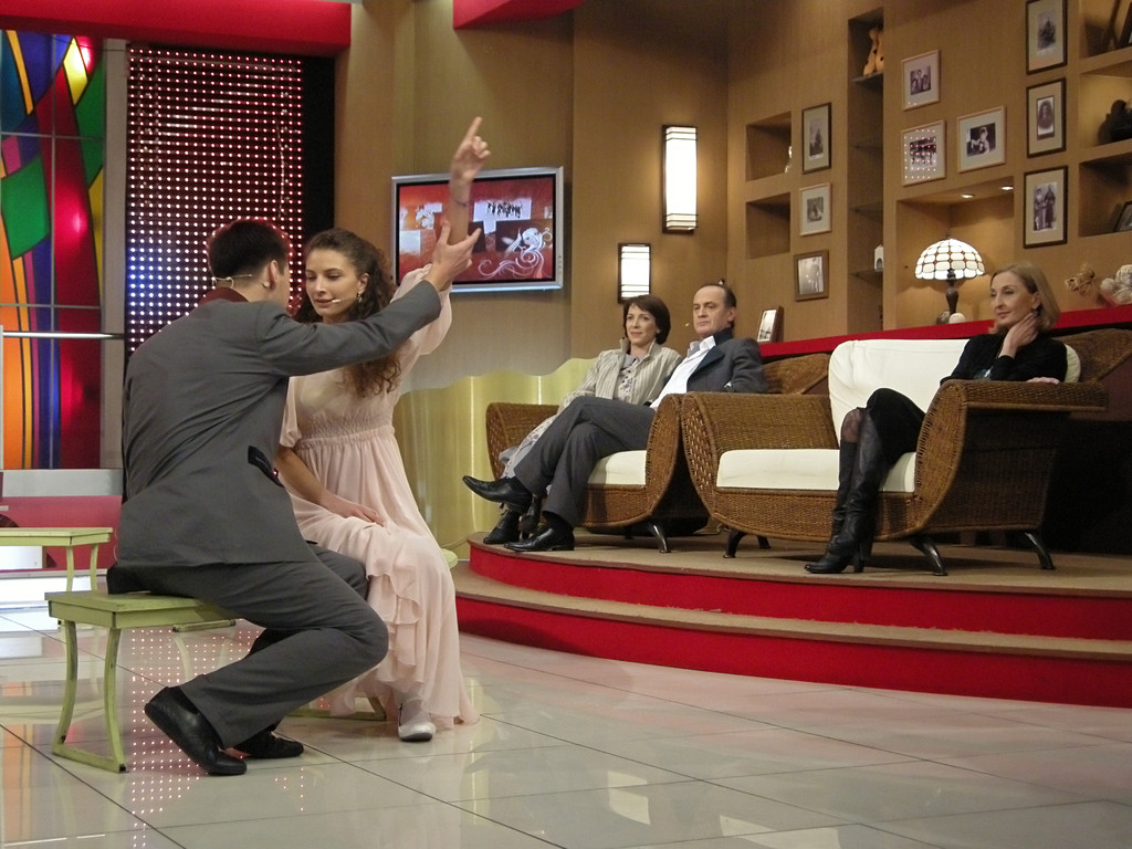 Fernsehstudiio in Tiflis