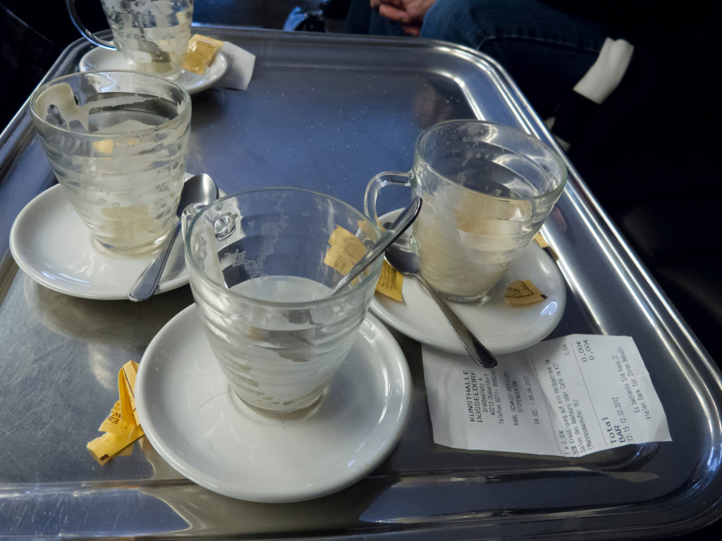 Kaffee in der Museums-Bar