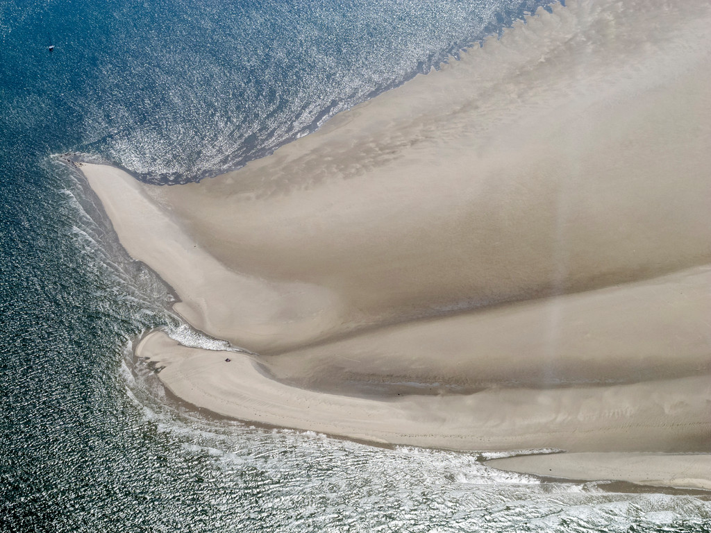 Rundflug über die Insel