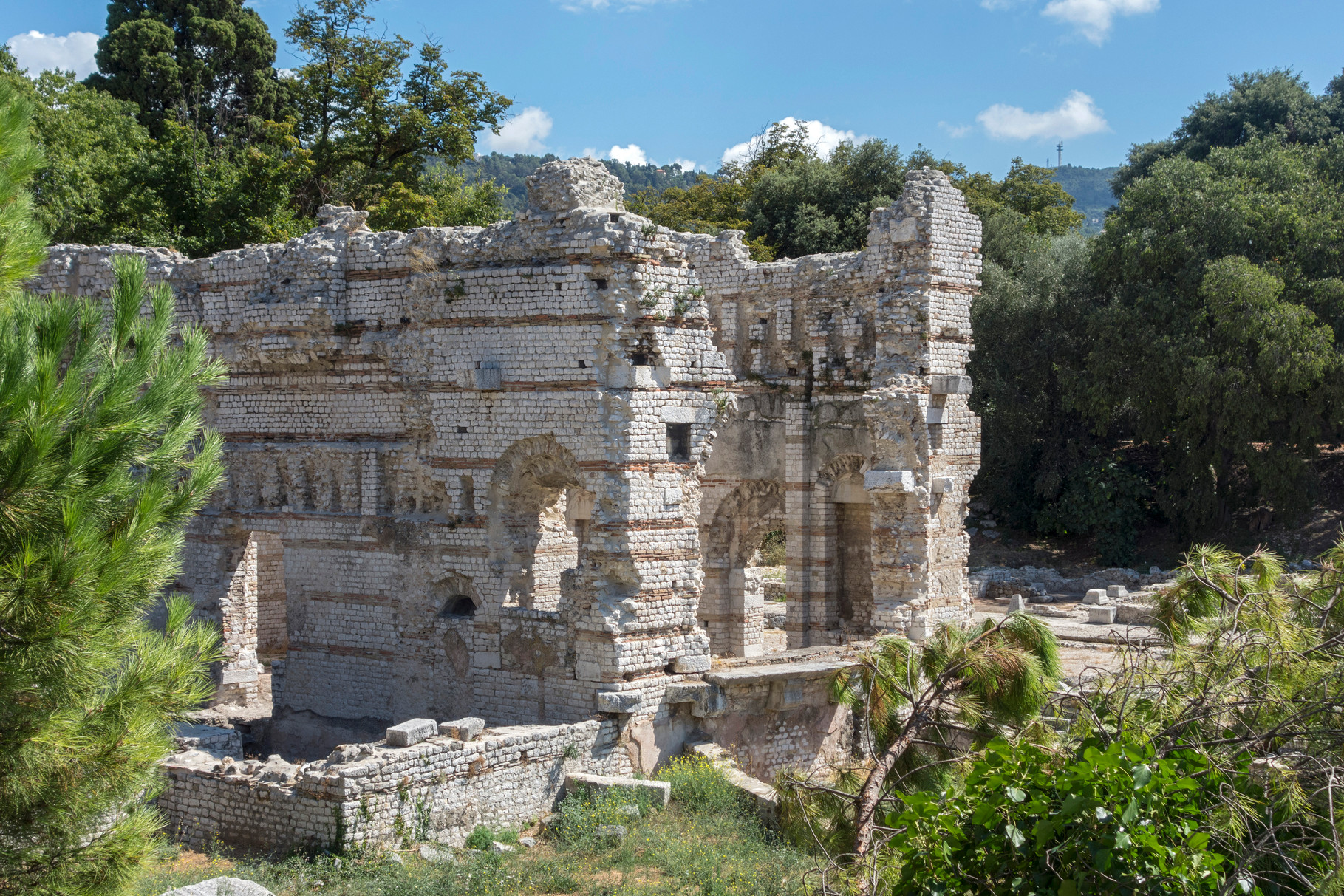Römische Ruinen am Parc de Cimiez