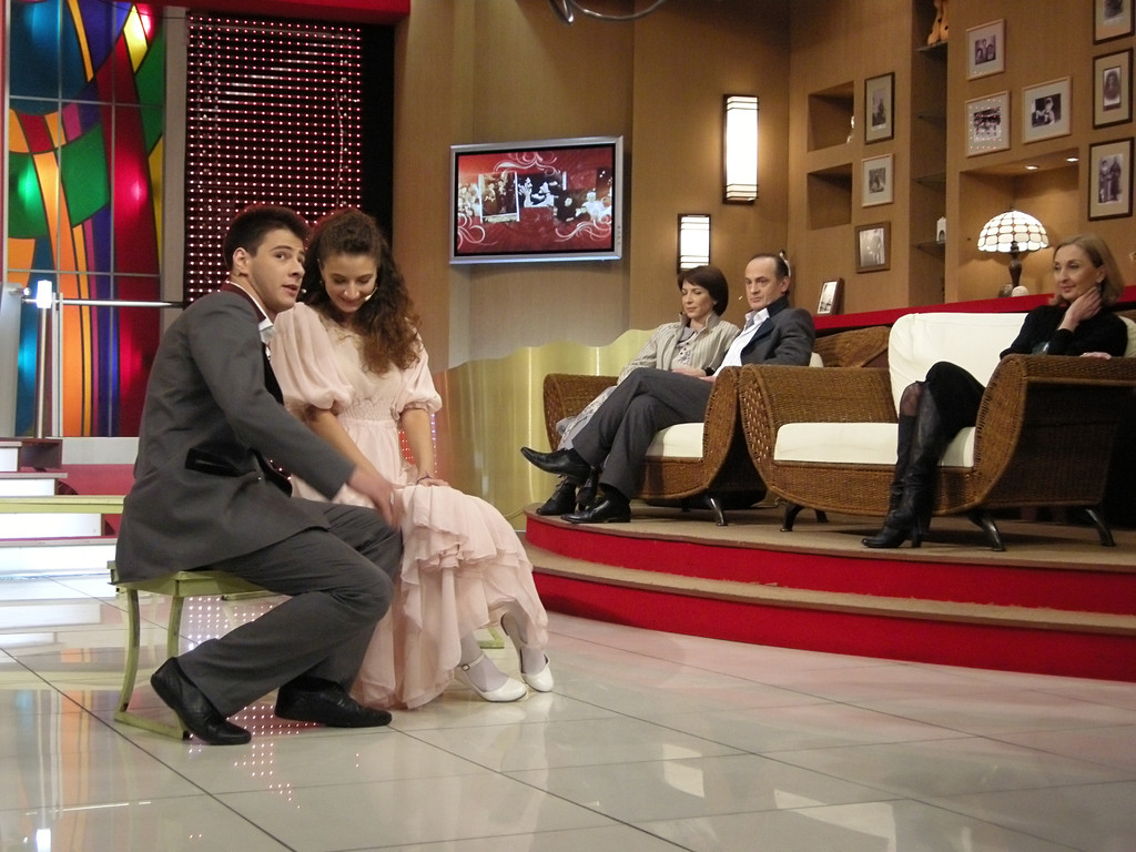 Fernsehstudio in Tiflis