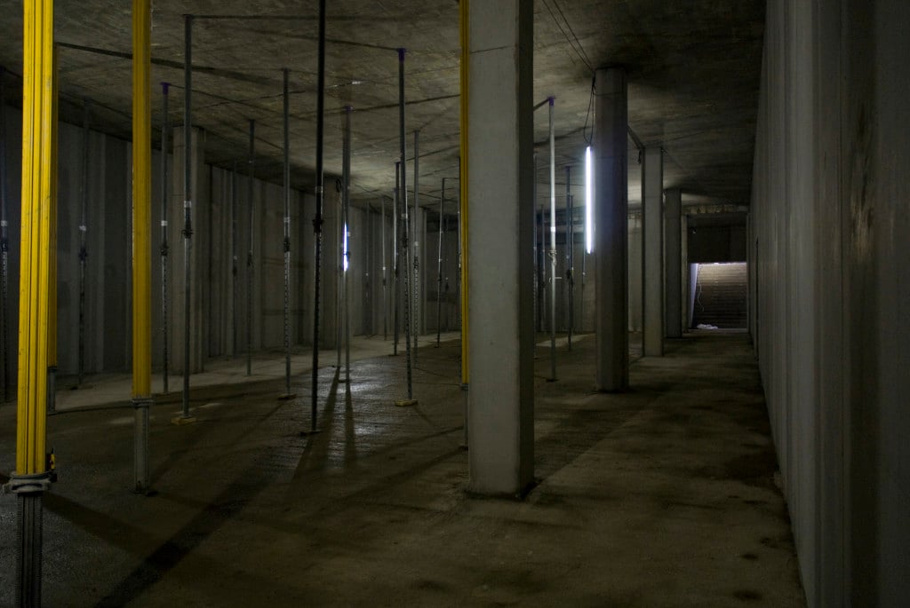 Blick vom Kinosaal zum Treppenaufgang, Dezember 2008