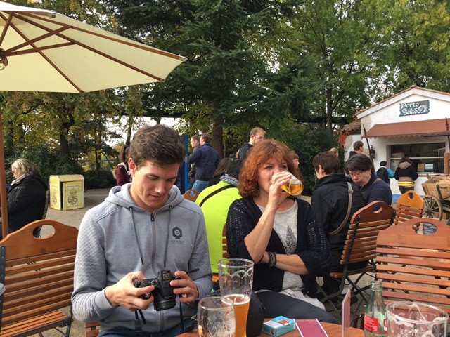 Tja, so Baumstamm rutschen gibt eben enormen Durst!