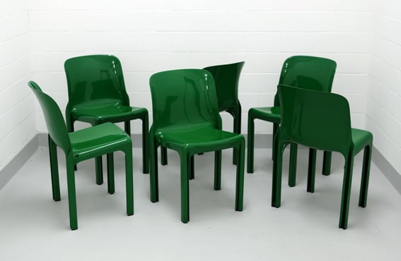 Vico Magistretti Selene Stühle