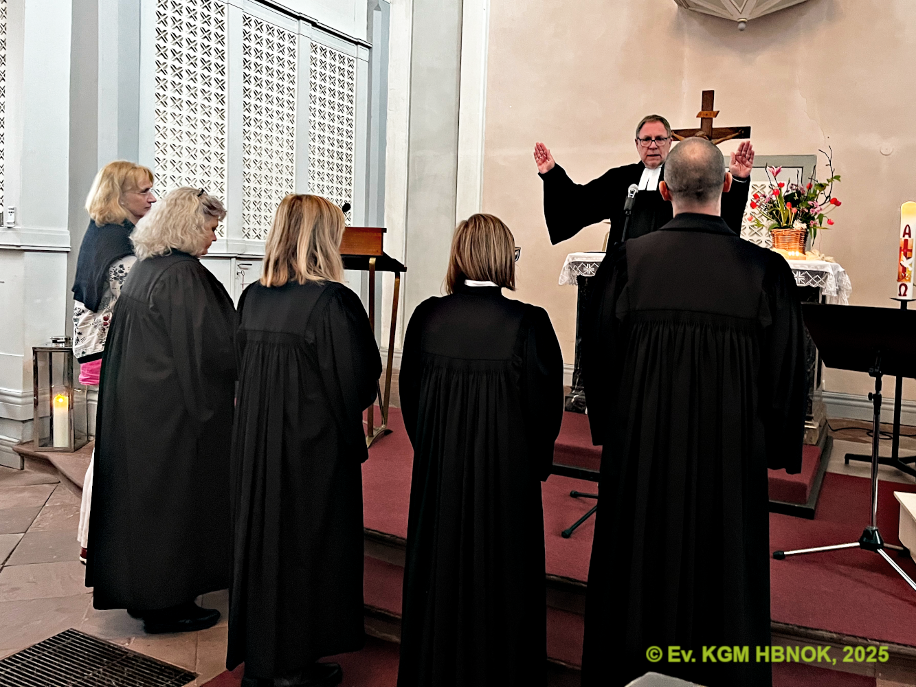 Segen für das Verkündigungsteam