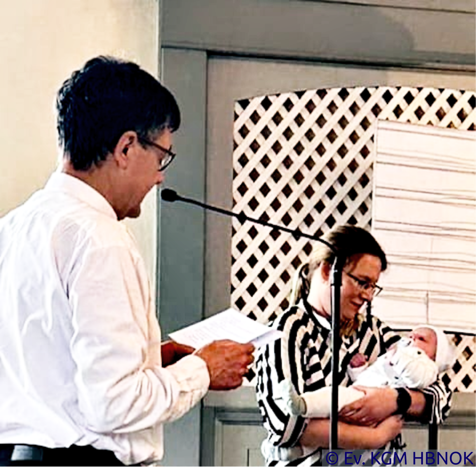 Der Segen für das Taufkind