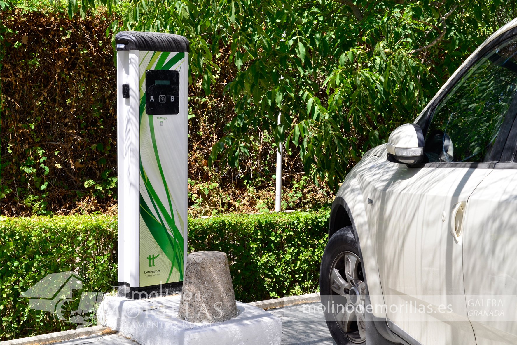 Punto recarga para vehículos eléctricos