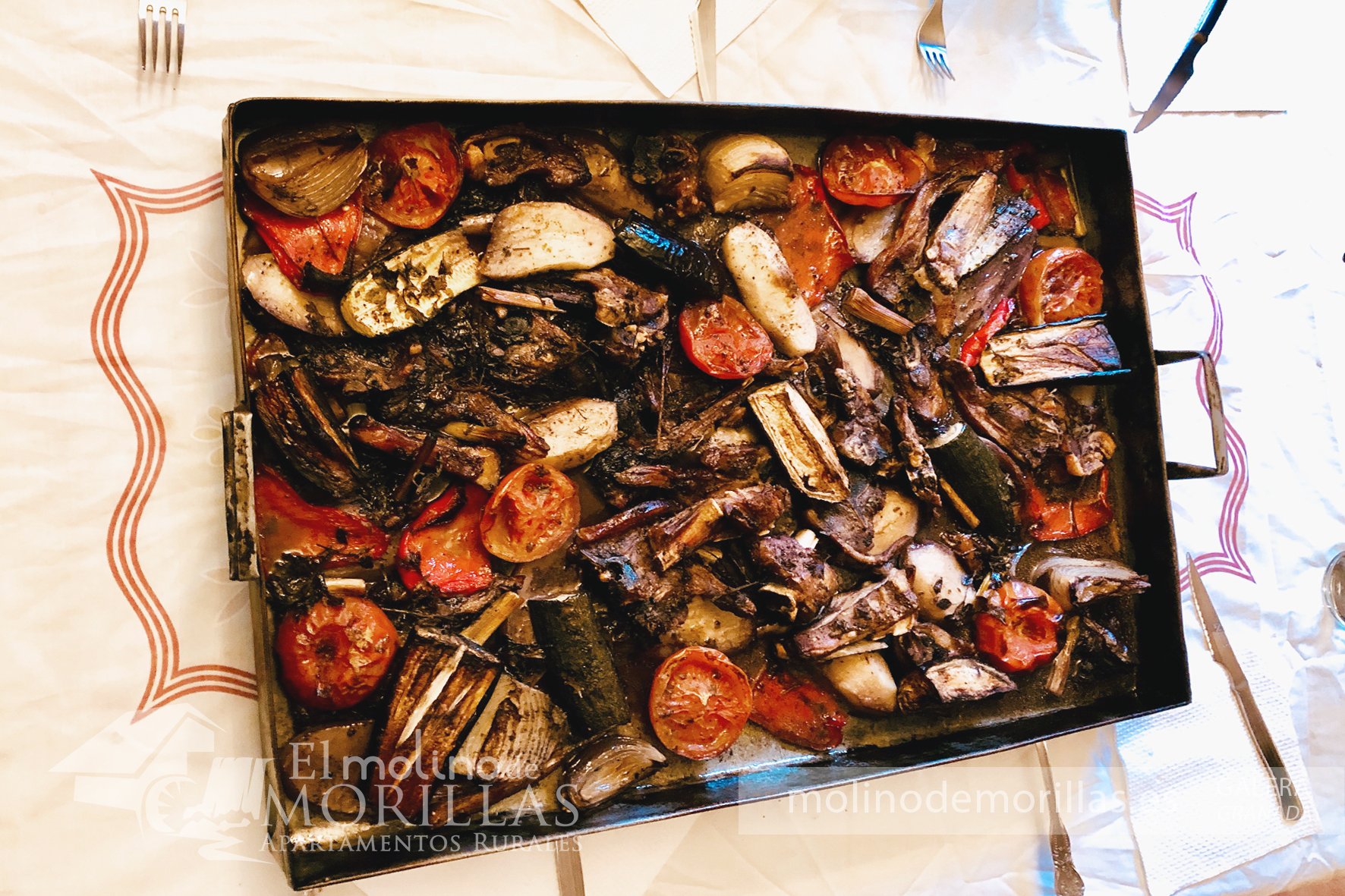 Genuina "lata al horno" de Galera