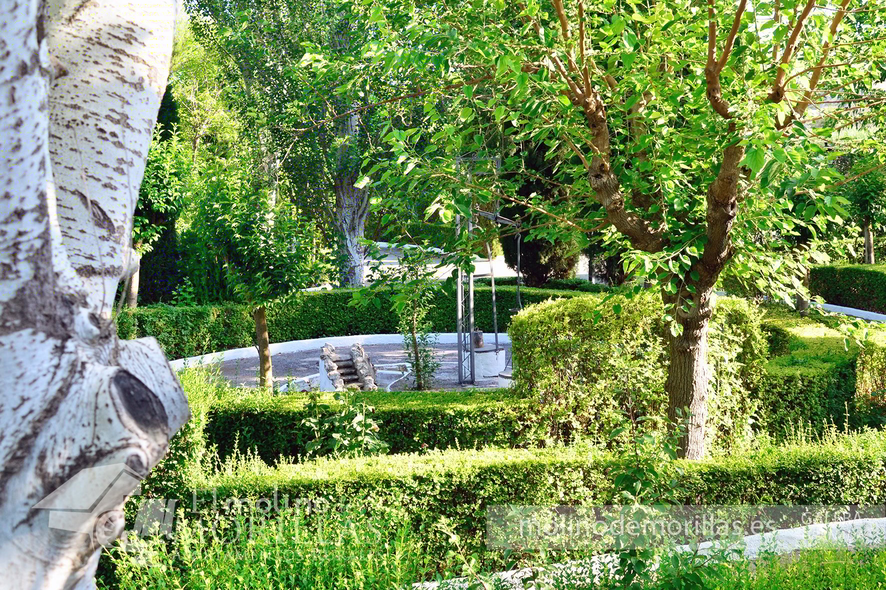 Zonas ajardinadas exteriores