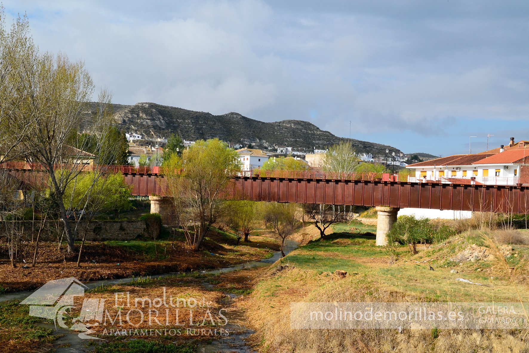 El centenario Puente de Hierro de Galera
